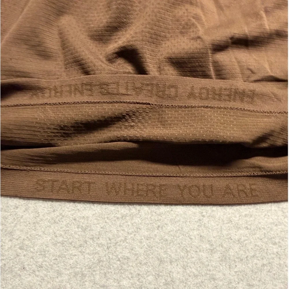 Lululemon Swiftly Tech Long Sleeve 2.0 Roasted Brown Running Shirt Size 4